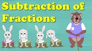 Subtraction of Fractions | #aumsum #kids #science #education #children