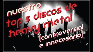 TOP 5 Mejores Discos de Heavy Metal 🤘 (Según Nosotros) | Con Los Sendy Apollo