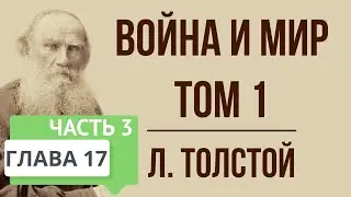 Война и мир. 17 глава (том 1, часть 3). Краткое содержание