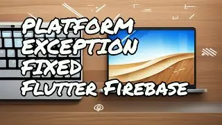 [Solved] Unhandled Exception: PlatformException(null-error, Host platform returned null) firebase