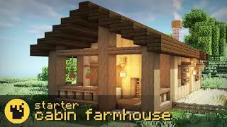 Minecraft: Starter Cabin House (Quick Tutorial) | Brayn & Blocks