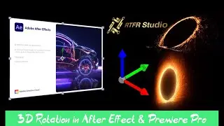 3D Rotation in After Effect & Premiere Pro || Videos & photos || Simple Techniques Tutorials