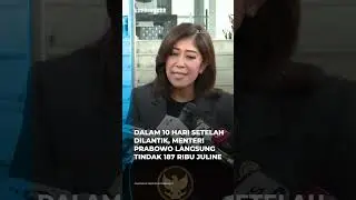 Dalam 10 Hari Setelah Dilantik, Menteri Prabowo Langsung Berantas 187 Ribu judol