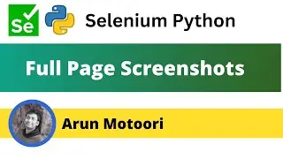 Taking full page screenshot in Selenium Python (Selenium Python)