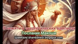 О нежити и энергетических вампирах.Послание Макоши - Валерия Кольцова  ( shambavedi.blogspot.com )