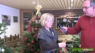 Weihnachtsdekoration - Wie bindet man eine Weihnachtsschleife