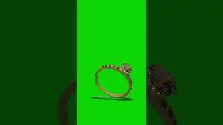 FREE HD Green Screen - FALLING RING #chromakey #green #greenscreen