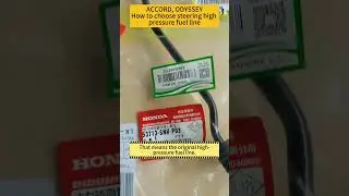 36. when the steering high pressure hose leaks What should I do?# honda #odyssey #crv #car parts