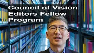 Dr. Michael Chiang (NEI) introduces the very first Council of Vision Editors Fellow Program