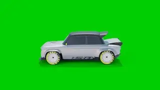 Audi ep4 Concept 2023 - Green Screen Video