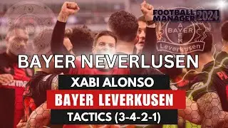 Xabi Alonso Bayer Leverkusen Tactics In Football Manager 2024 | Best Treble Winning Tactics