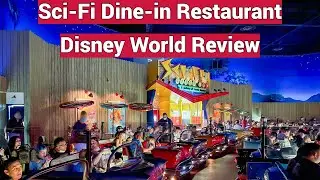 Sci-Fi Dine-in at Disney's Hollywood Studios Review - A Really Unique Disney Dining Restaurant!