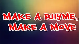 Fun Rhyming Song For Kids | Make a Rhyme, Make a Move | Jack Hartmann