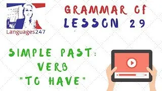 Grammar practice - English course online 29 - Simple past: Verb 