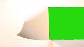 Paper Ripping Green Screen