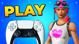 How to Play Fortnite on PC With PS4 or PS5 Controller 2024 - PC & Laptop