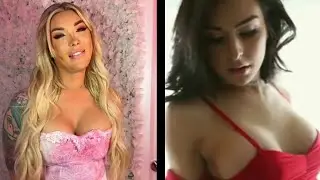 aubrey Kate and Chanel Santini, two equally beautiful transgender artists