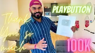 Unboxing YouTube Silver Play Button - My Journey to 100k Subscribers