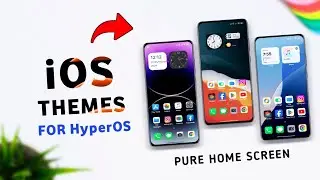 😱😱 Top 3 New iOS Themes for HyperOS | iOS Themes for Hyperos | ios themes