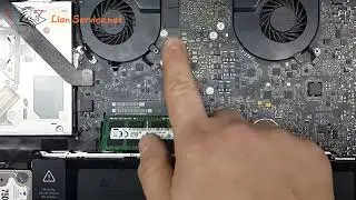 MacBook Pro - Сорванный фиксатор ОЗУ, паяная видео память