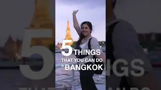 Top 5 things to do in Bangkok! #travelshorts #tanyakhanijowshorts