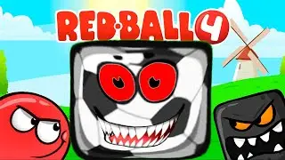 РЕД БОЛ 4 КРАСНЫЙ ШАРИК ЭПИЗОД 3 мрачная фабрика NEW RED BALL 4 Walkthrough gameplay #3