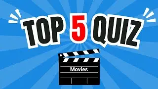 Movie Quiz - Guess a TOP 5 ANSWER to Score Points!