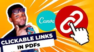 How to Embed links in PDF in Canva - African Geek |  Canva Tutorial