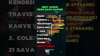 Best Album From Each Rapper! (Part 1)