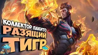 Выбил Коллектор "Разящий Тигр" на Пакито Mobile Legends Bang Bang