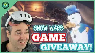 Snow Wars Meta Quest EPIC Game Code Giveaway! The snowball slinging multiplayer game for all ages.