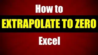 How to Extrapolate a Graph in Excel