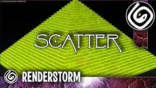 Моделирование пирамиды с помощью Scatter (Урок 3ds max для новичков)