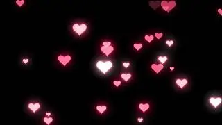 Heart Background Dark Pink | Heart Overlay | Love Background | HD Overlays | HD background