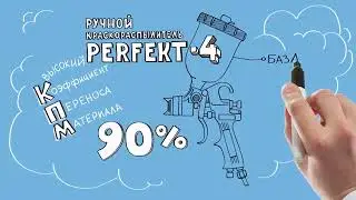 Краскораспылитель Perfekt-4 и его коэффициент переноса материала