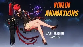 ALL Yinlin Animations in Slow-Mo || Wuthering Waves