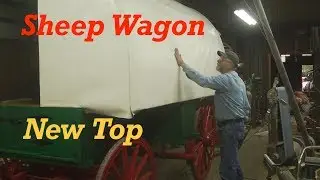 New Style Top on a Sheep Herders Wagon by Request | Engels Coach Shop