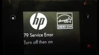 79 service Error, Turn off then Turn on Problem Solved hp laserjet 400 m401dn printer