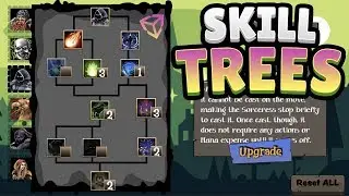 Overview of my Unity SKILL TREES