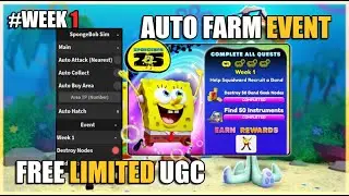 [🧽FREE UGC] SpongeBob Simulator Script Hack • Auto Farm Event [Roblox]