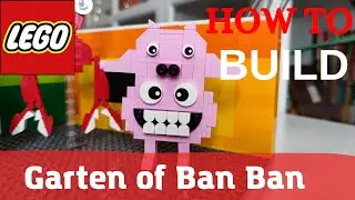 Как построить НОВЫЕ БОССЫ Garten of Banban Крабзилла из LEGO. Самоделка. Tutorial. Brick Lady