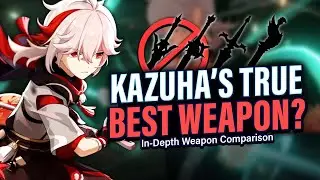 Kazuhas BEST WEAPON? (Freedom Sworn WORTH It?) Build Guide & Comparison | Genshin Impact 2.8