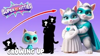 SuperKitties Super Hero Growing Up Compilation | Cartoon Wow