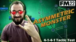 ASYMMETRIC MONSTER TACTIC | YOU HAVE TO TRY THIS TACTIC | FM22 TACTICS | TOOKAJOBS