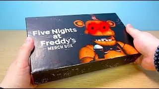 САМАЯ УЖАСНАЯ ФНАФ Коробка сюрприз Мерч бокс FNAF Merch Box