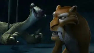 Ice Age 2 - Sid talks to Diego about swimming