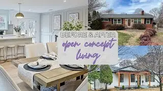 House Flip | Before & After | Open Concept Living [Pierson]