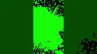 FREE HD Green Screen - SPLATTER GREEN