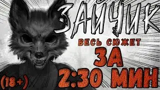 Зайчик. Весь Сюжет до 5 эпизода за 2:30 минуты (18+) Tiny Bunny