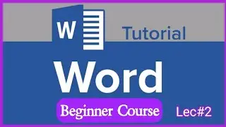 MS Word beginner tutorial lecture 2 || Document related menu is explained || Mastering the MS Word